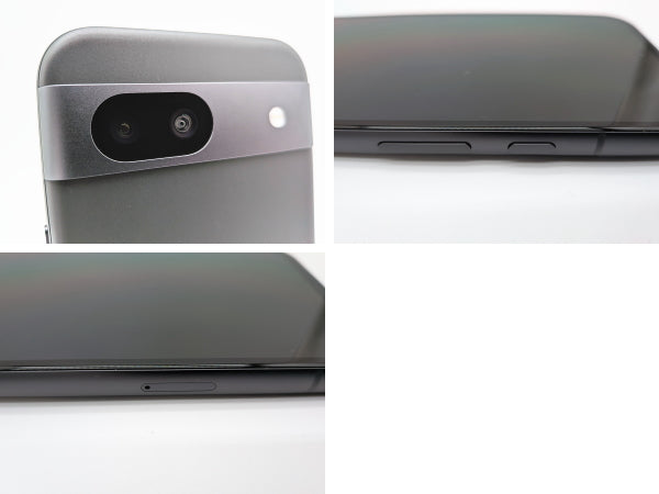 ■美品■Google/グーグル■Pixel 8a■128GB■ネットワーク利用制限〇■SIMフリー■オブシディアン■初期化済み■zhh329m