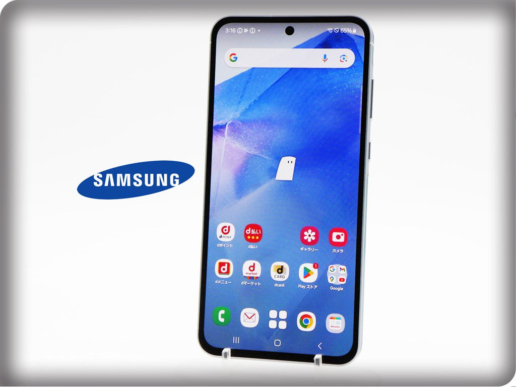 ■美品■SAMSUNG/サムスン■Aランク■Galaxy A55 5G/128GB/SC-53E/SIMフリー/バッテリー80%以上/初期化済み/オーサムアイスブルー/zhh251m